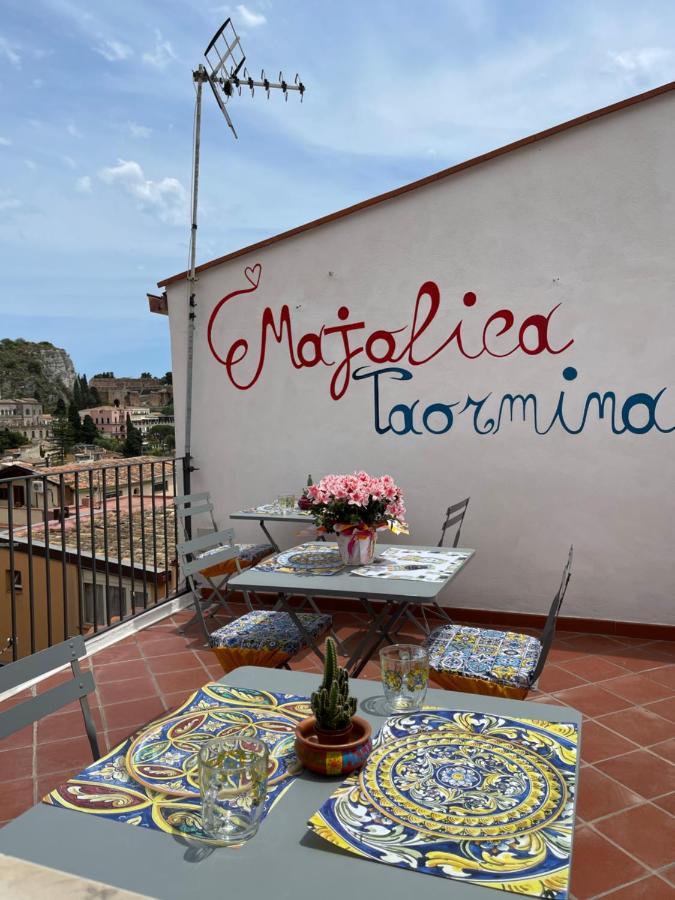 Majolica Taormina Bed & Breakfast ภายนอก รูปภาพ